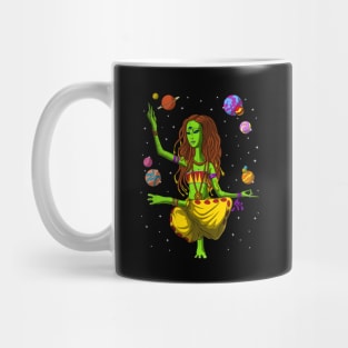 Hippie Alien Yoga Mug